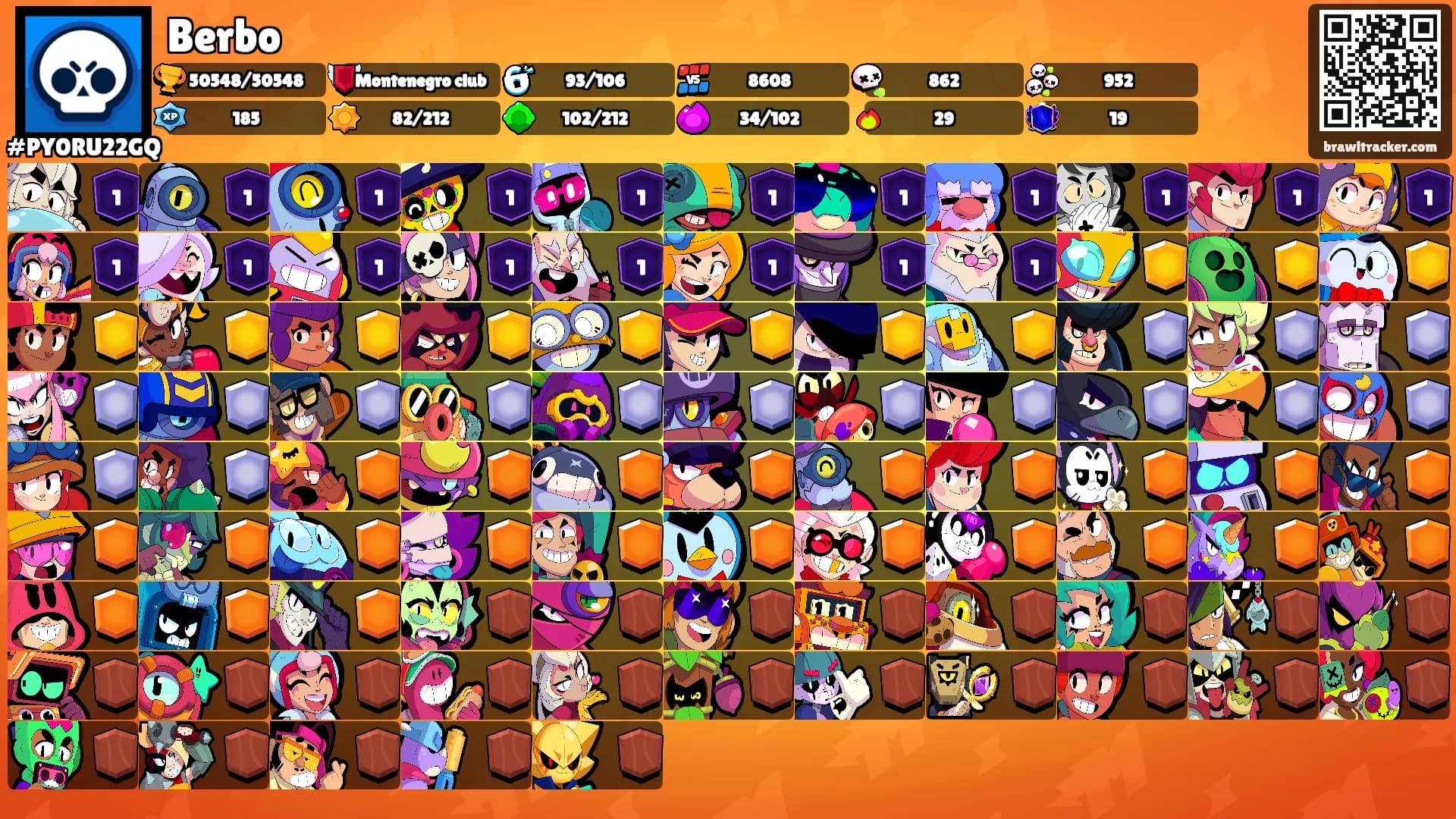 Berbo's Ranks
