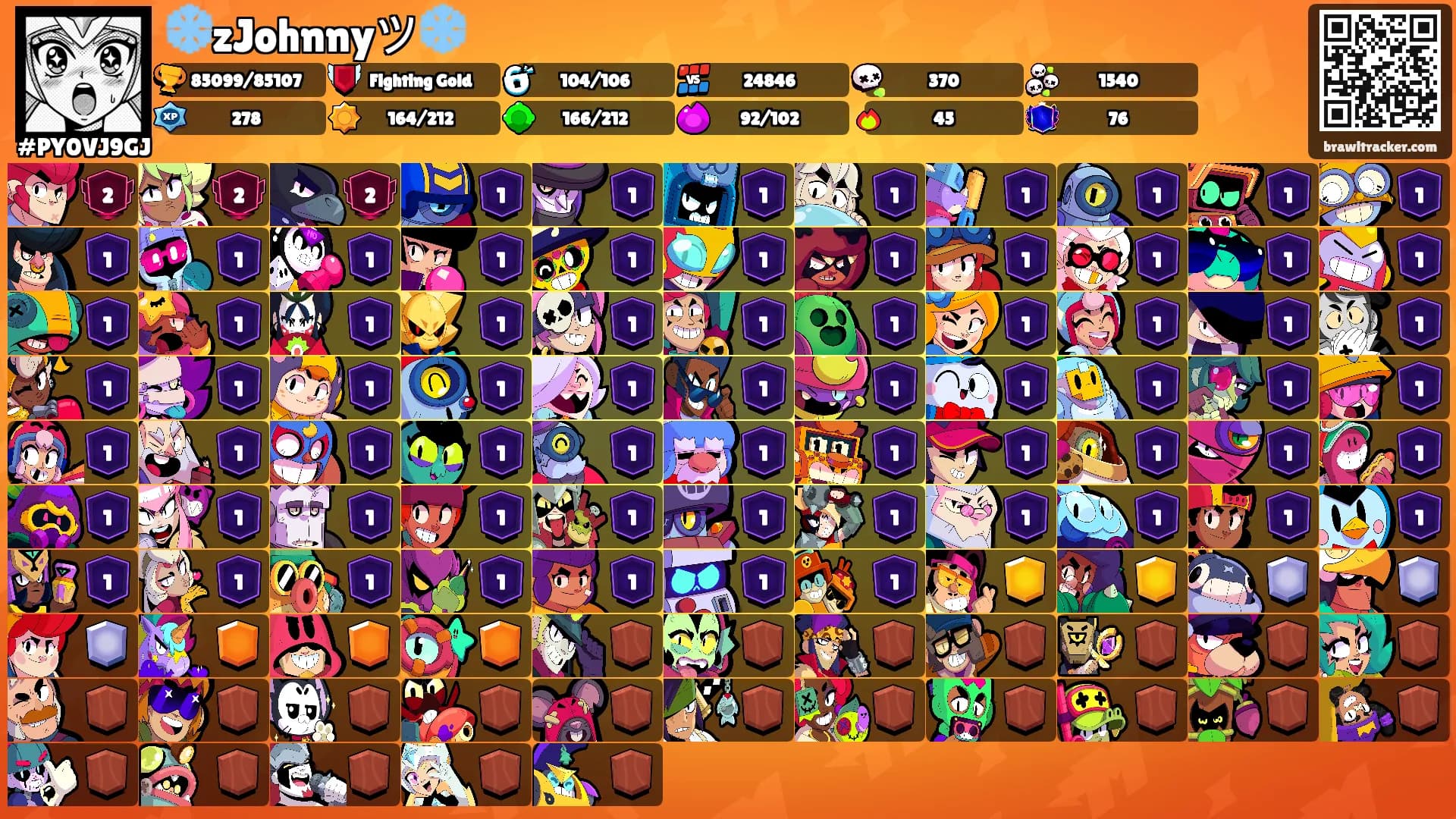 ❄️zJohnnyツ❄️'s Ranks