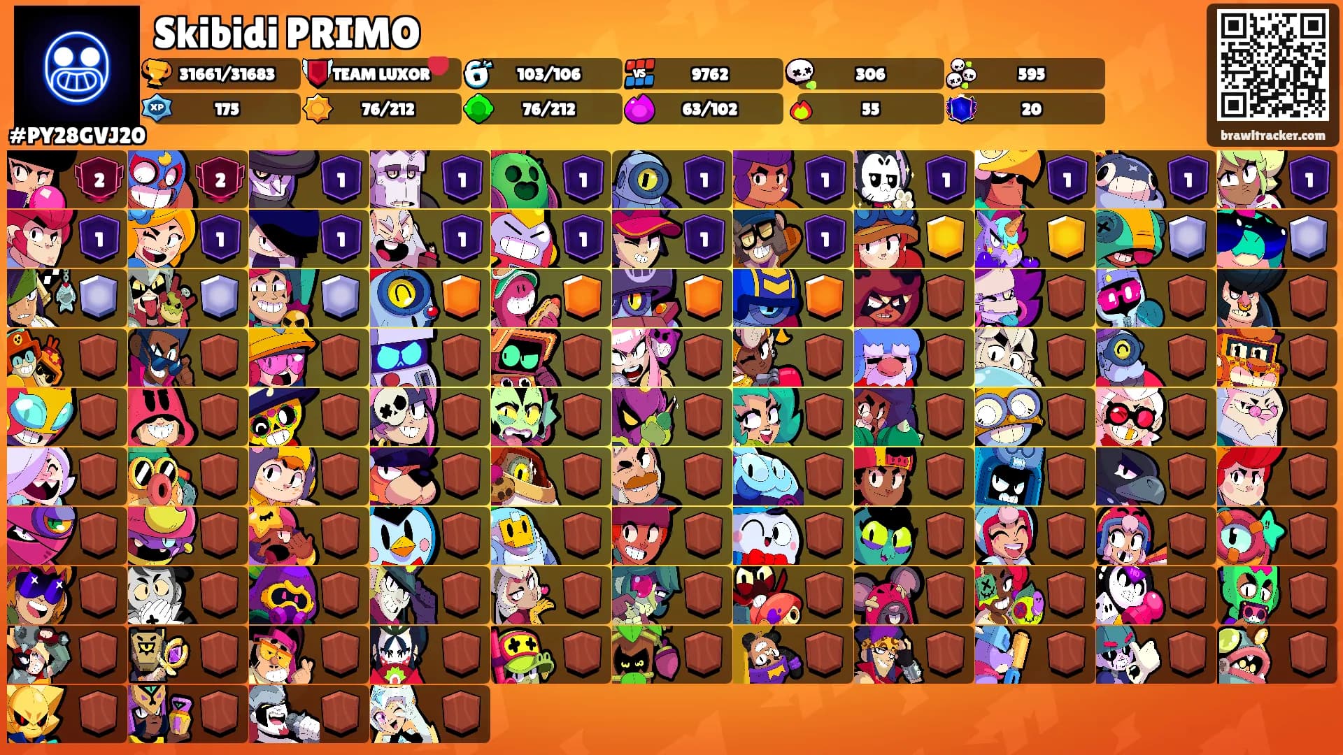 Skibidi PRIMO's Ranks