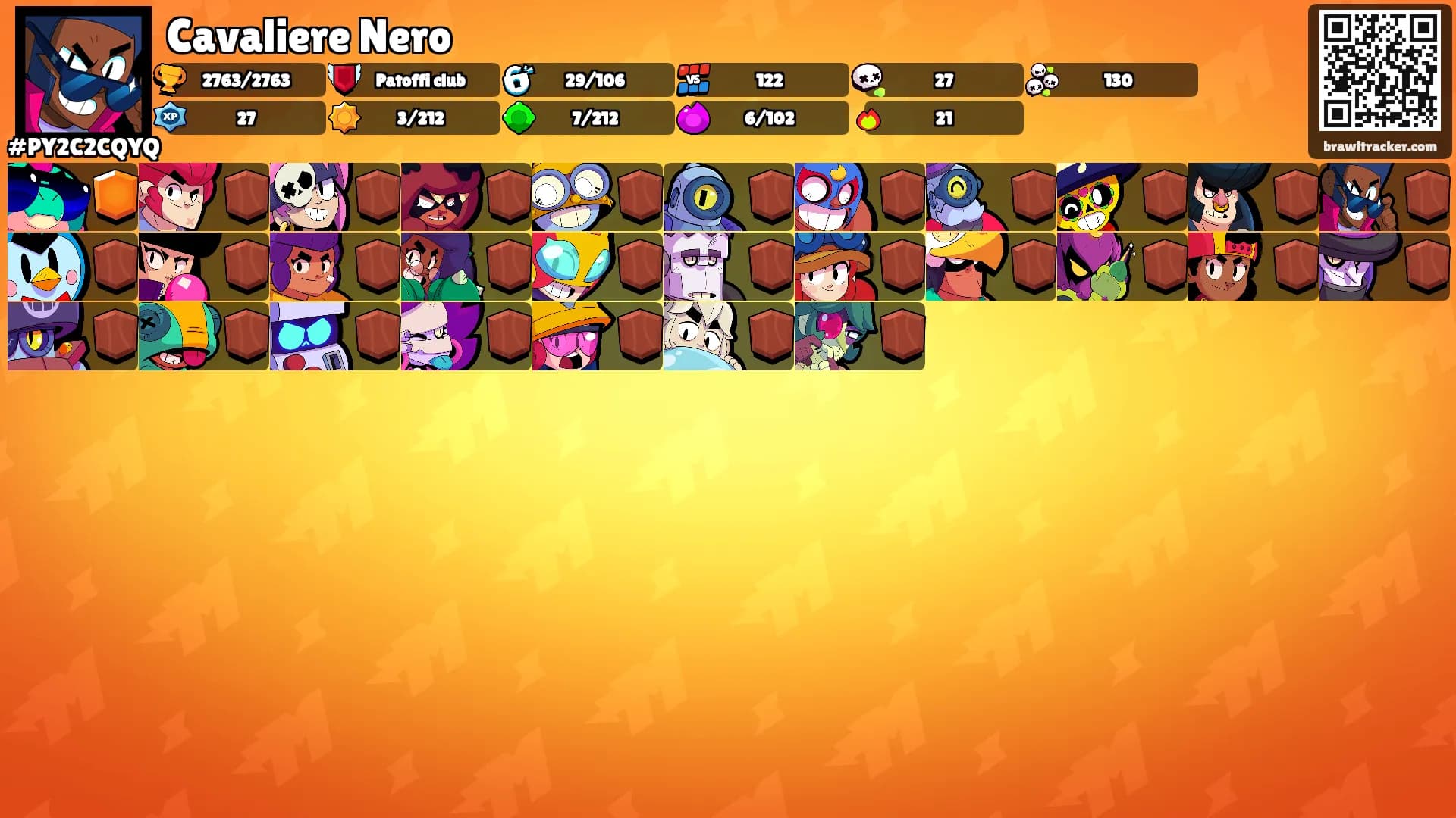 Cavaliere Nero's Ranks