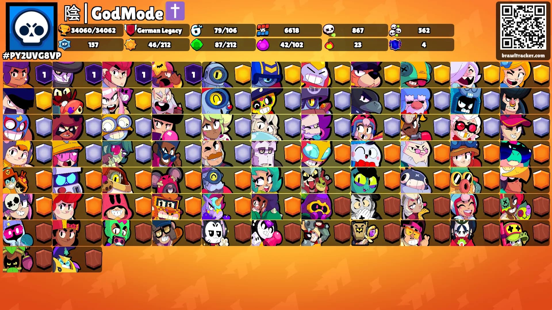 陰|GodMode ✝️'s Ranks