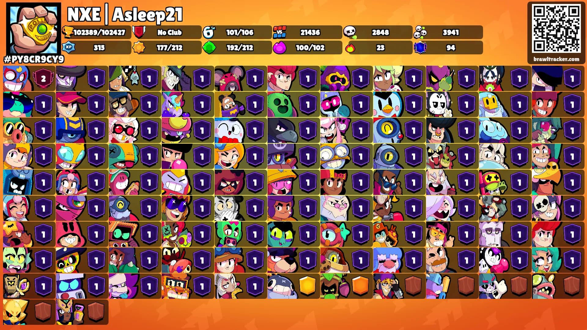 NXE|Asleep21's Ranks