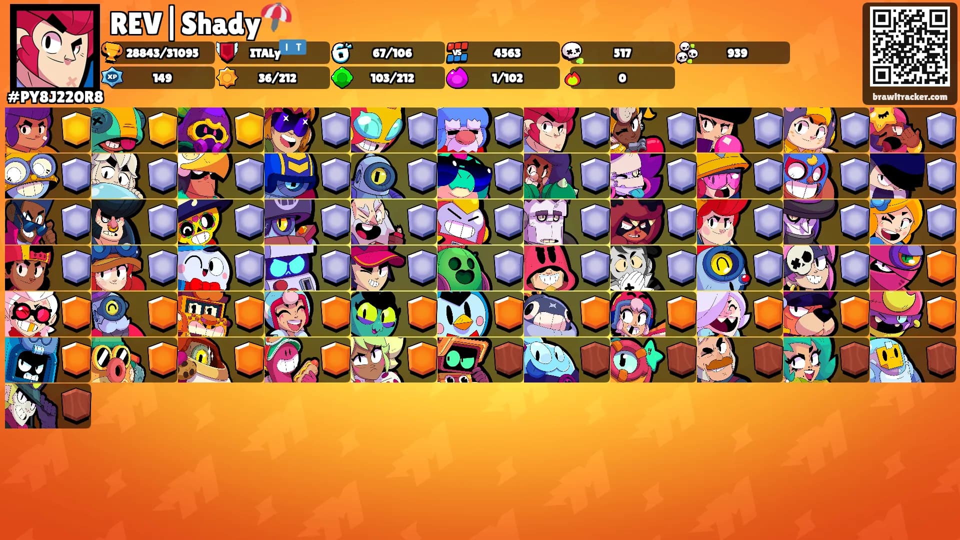 REV|Shady⛱️'s Ranks