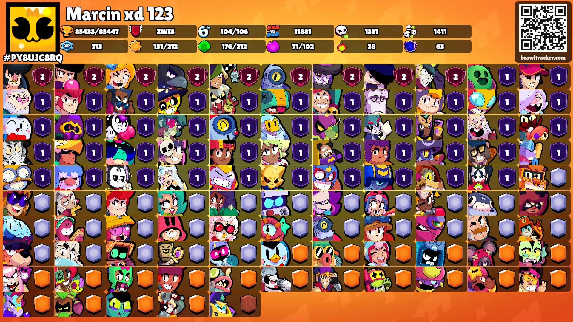 Marcin xd 123's Ranks