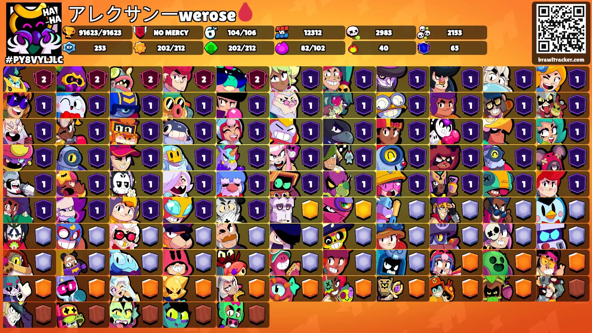 アレクサンーwerose🩸's Ranks