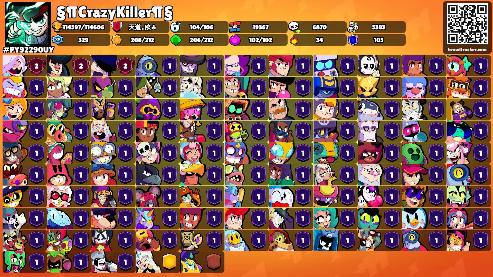 §¶CrazyKiller¶§'s Ranks