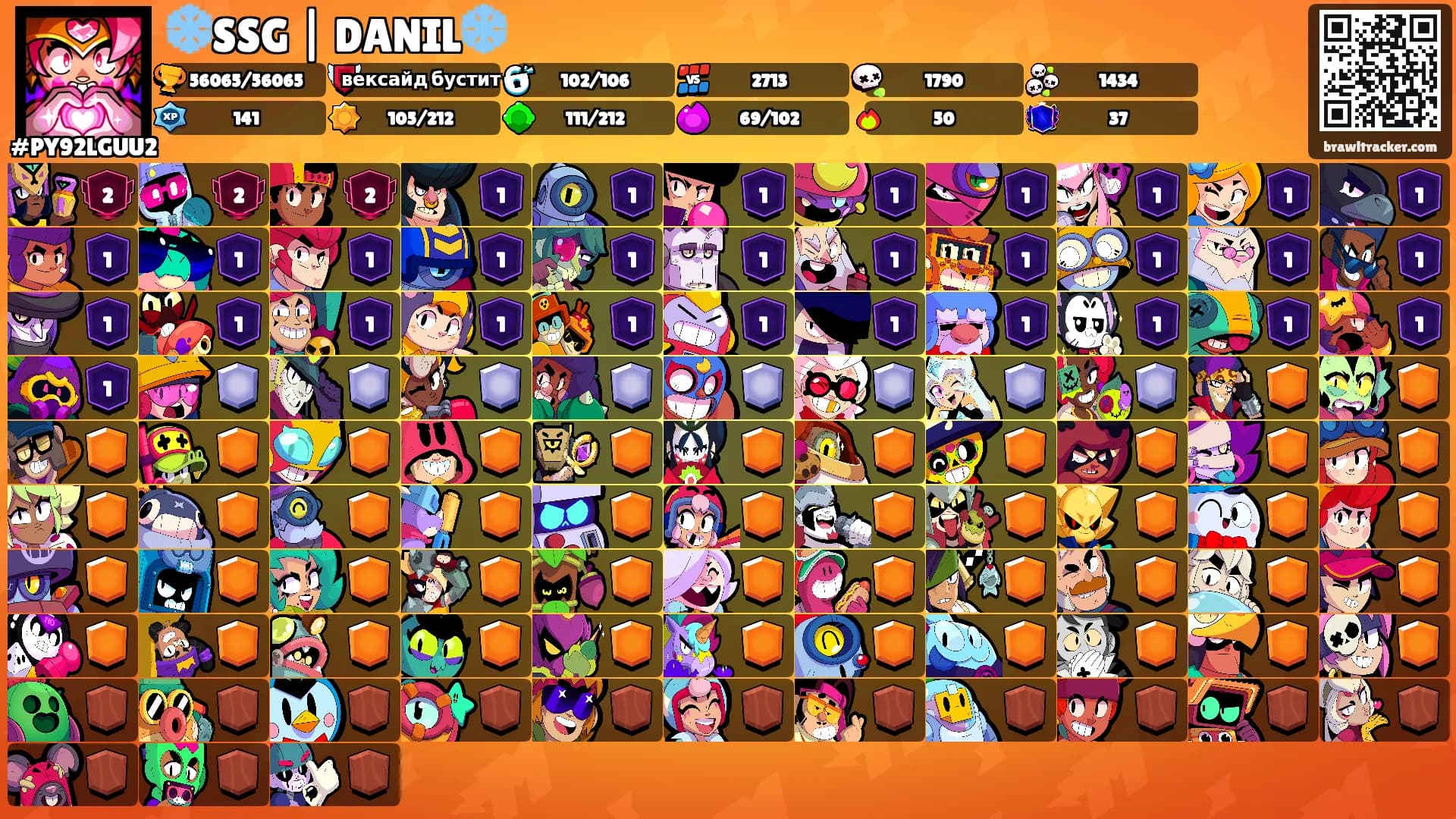 ❄️SSG | DANIL❄️'s Ranks