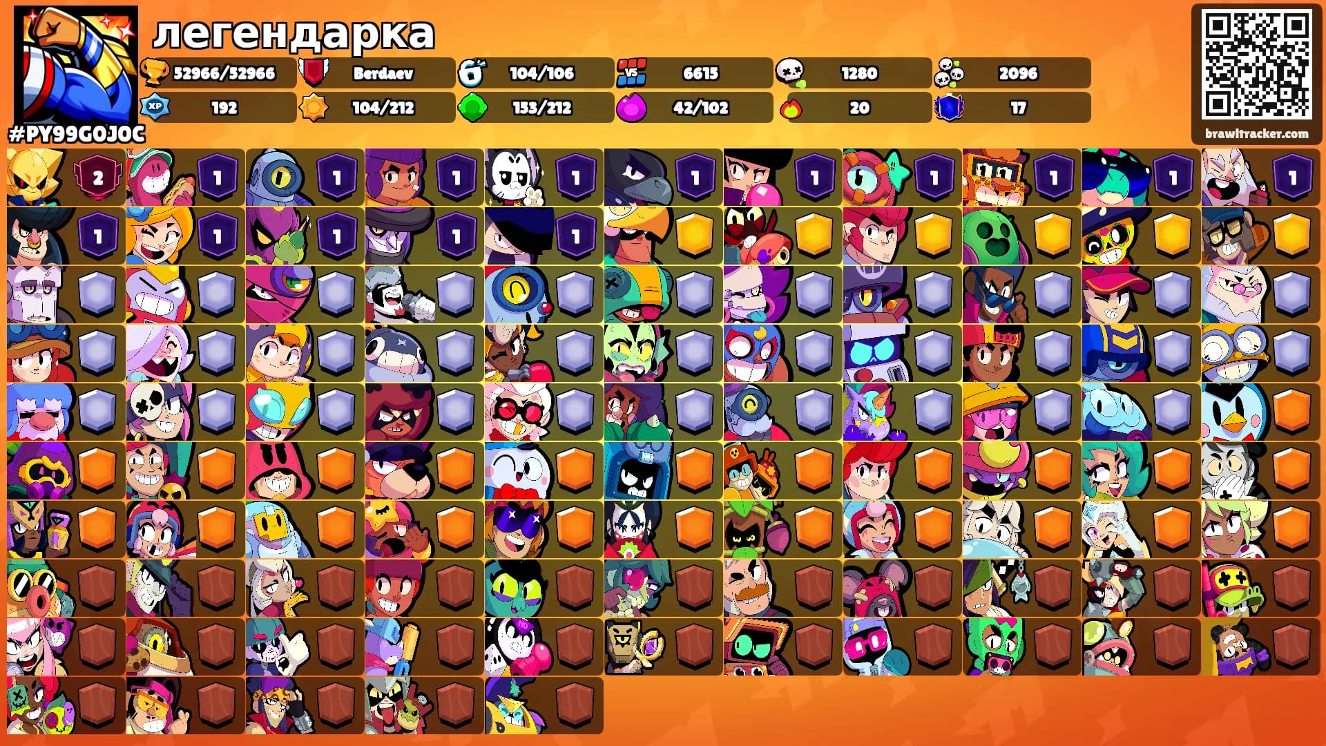 легендарка's Ranks