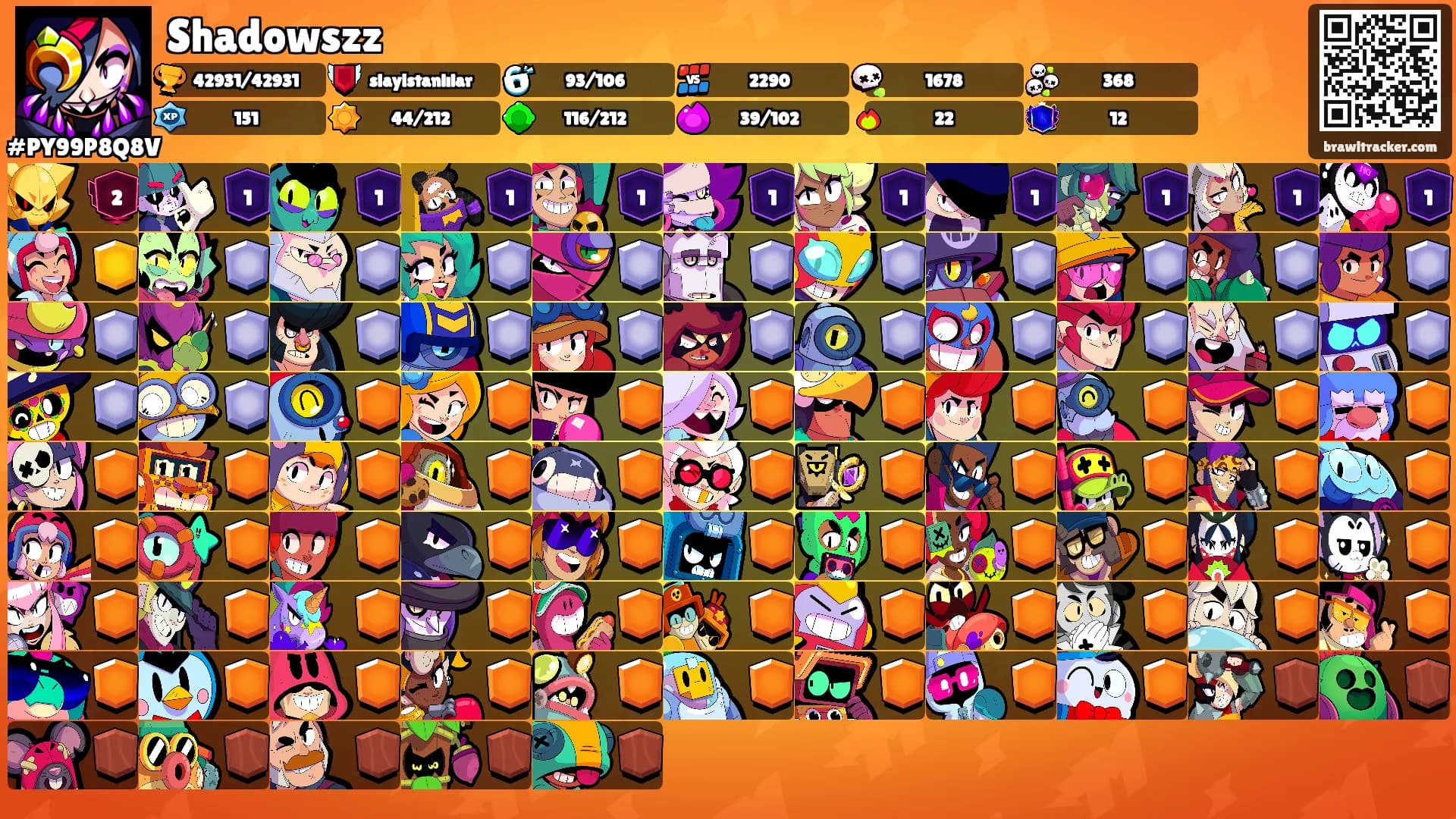 Shadowszz's Ranks