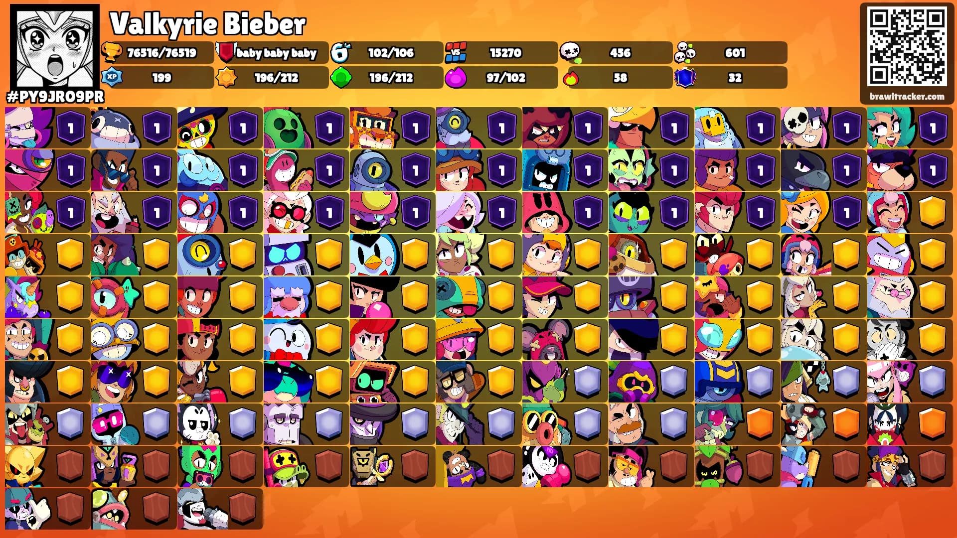 Valkyrie Bieber's Ranks