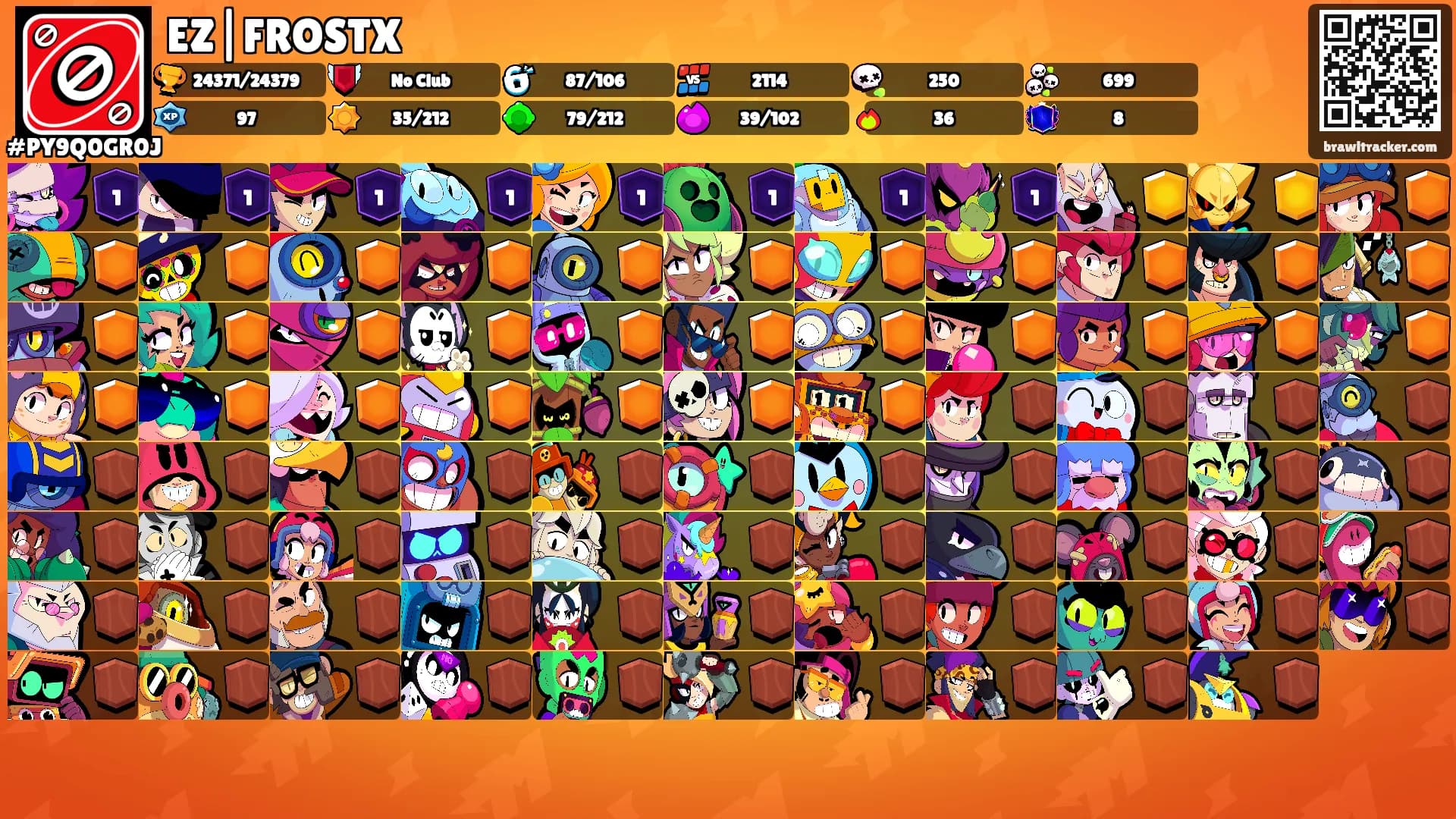 EZ|FROSTX's Ranks