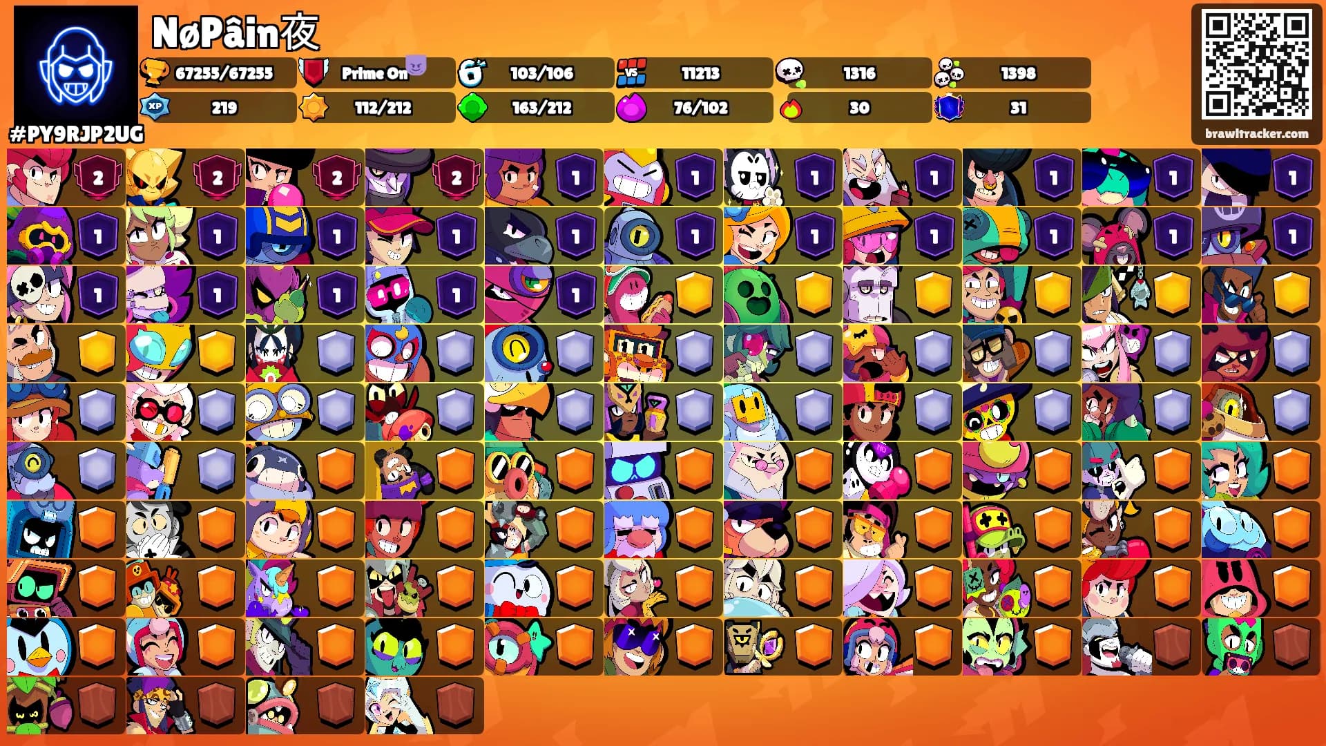 NøPâin夜's Ranks