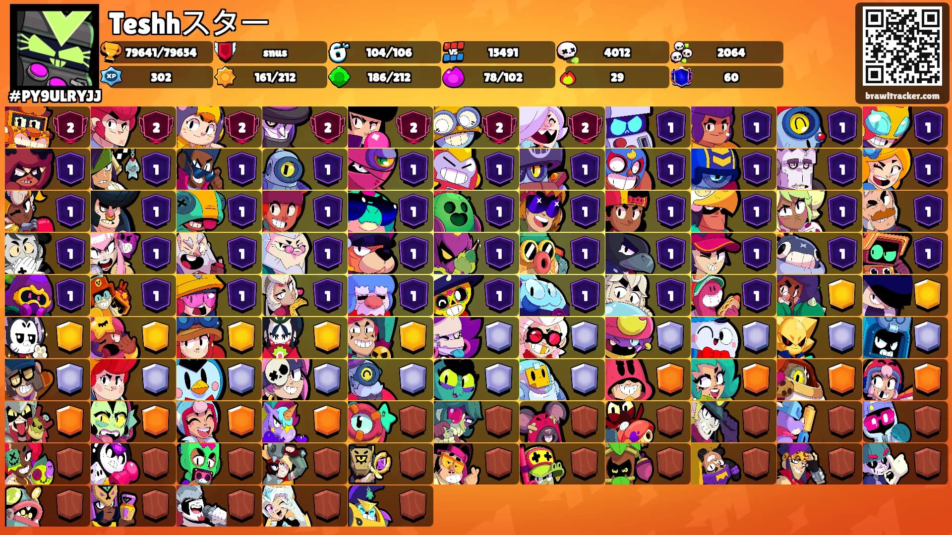 Teshhスター's Ranks