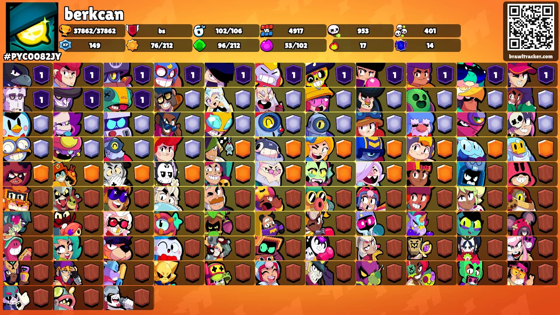 berkcan's Ranks