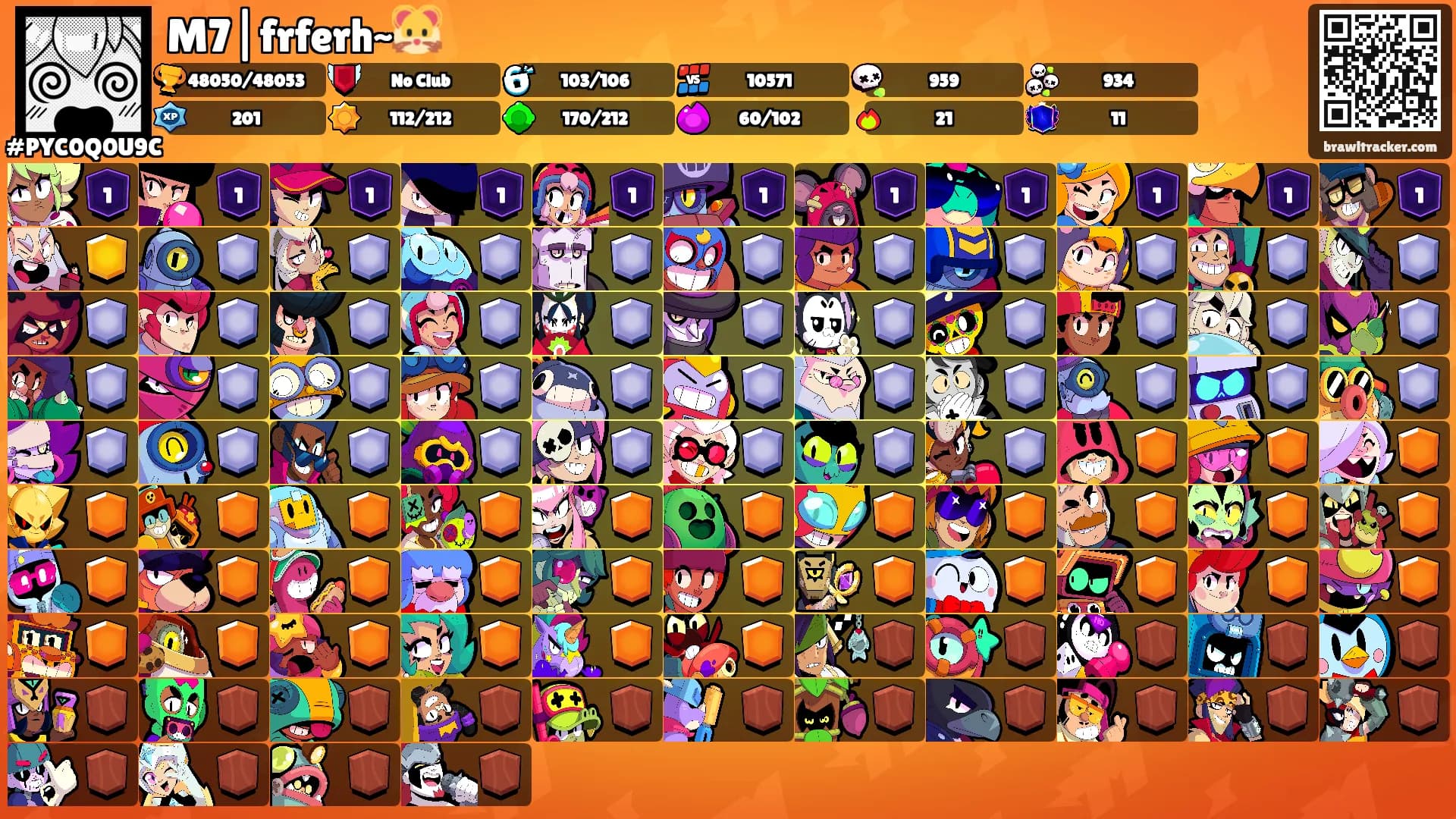 M7|frferh~🐹's Ranks