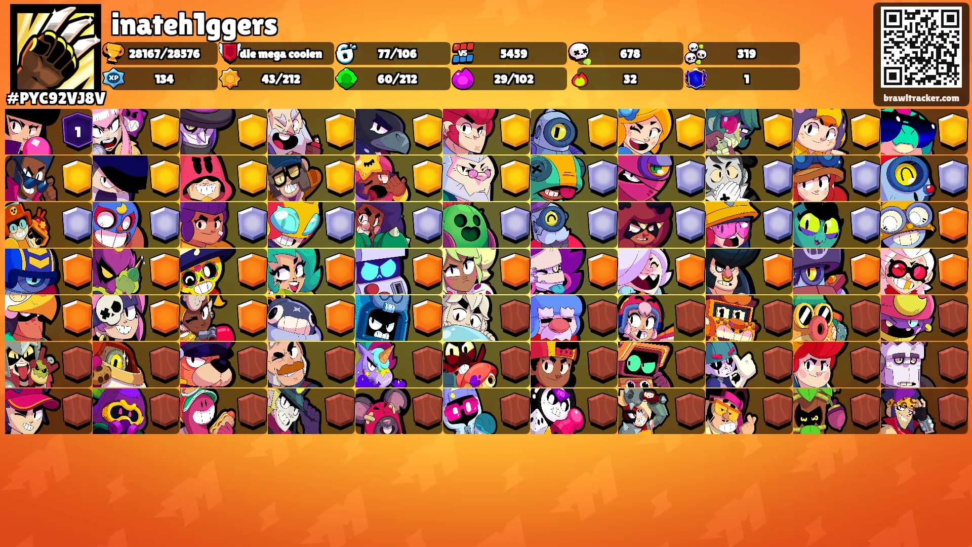 inateh1ggers's Ranks