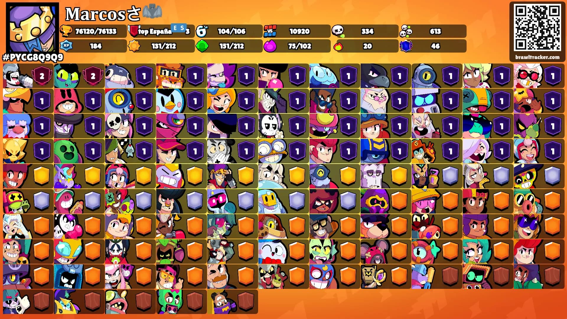 𝐌𝐚𝐫𝐜𝐨𝐬さ🦇's Ranks