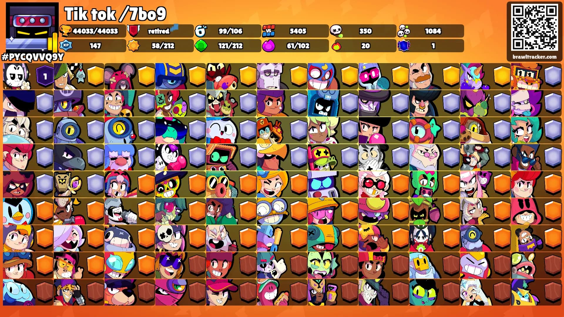 Tik tok /7bo9's Ranks