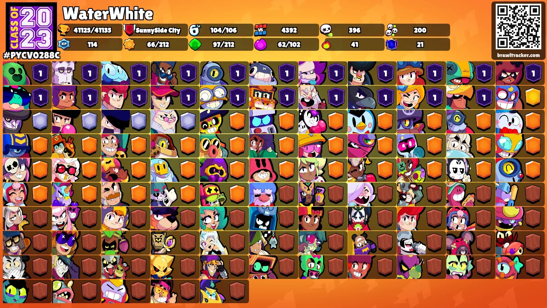 WaterWhite's Ranks