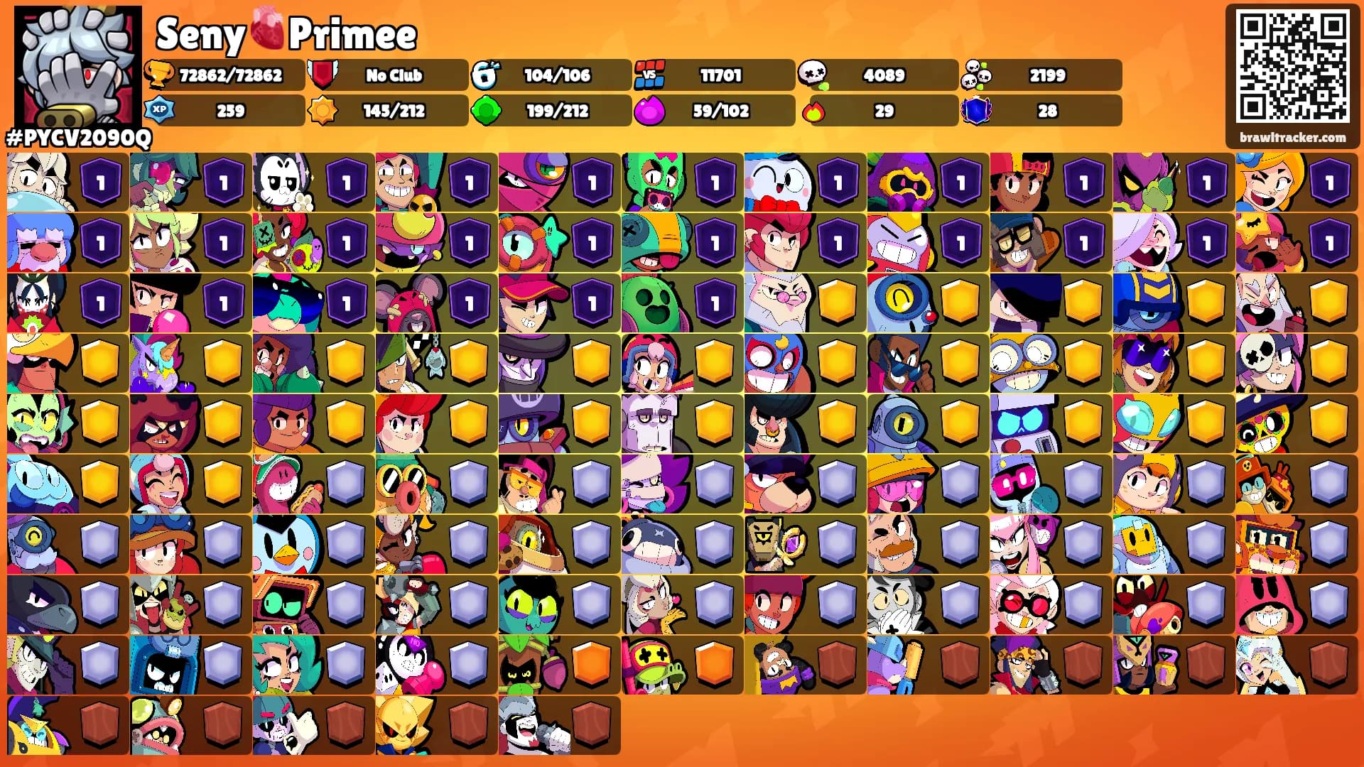 Seny🫀Primee's Ranks