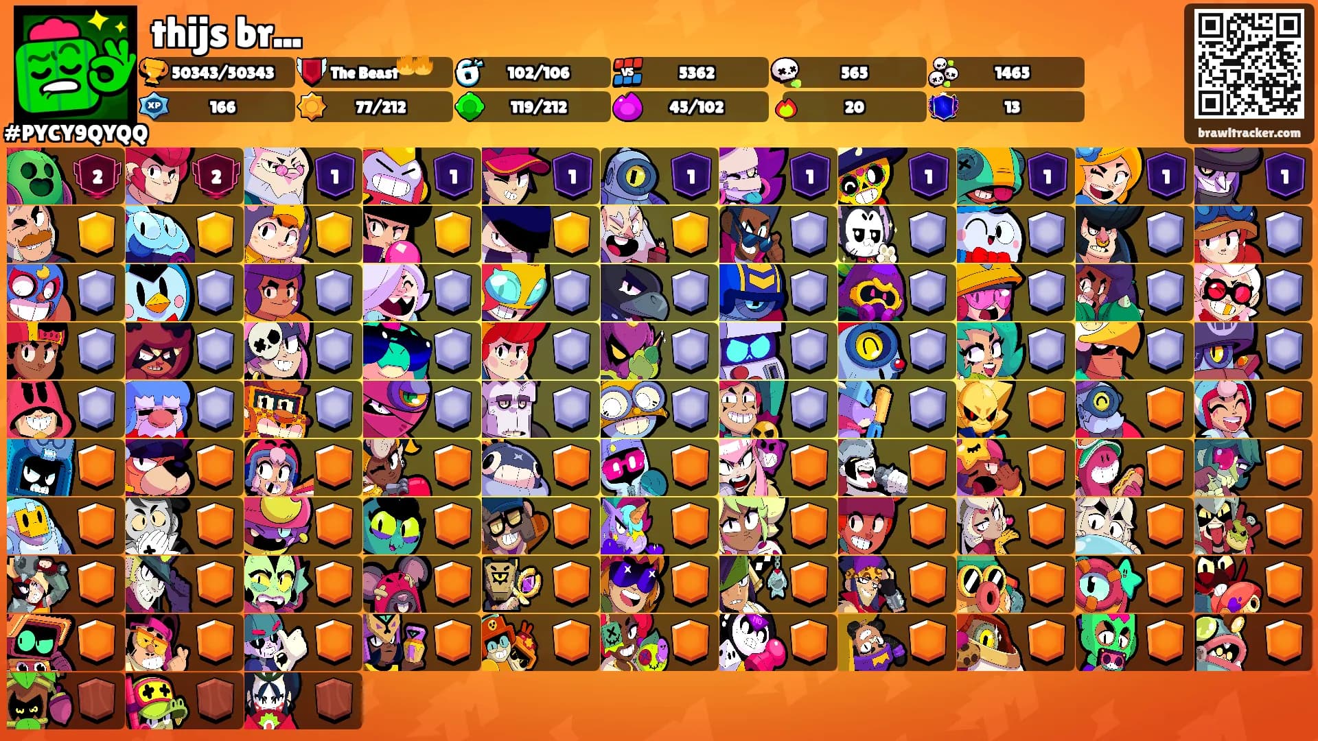 thijs br...'s Ranks