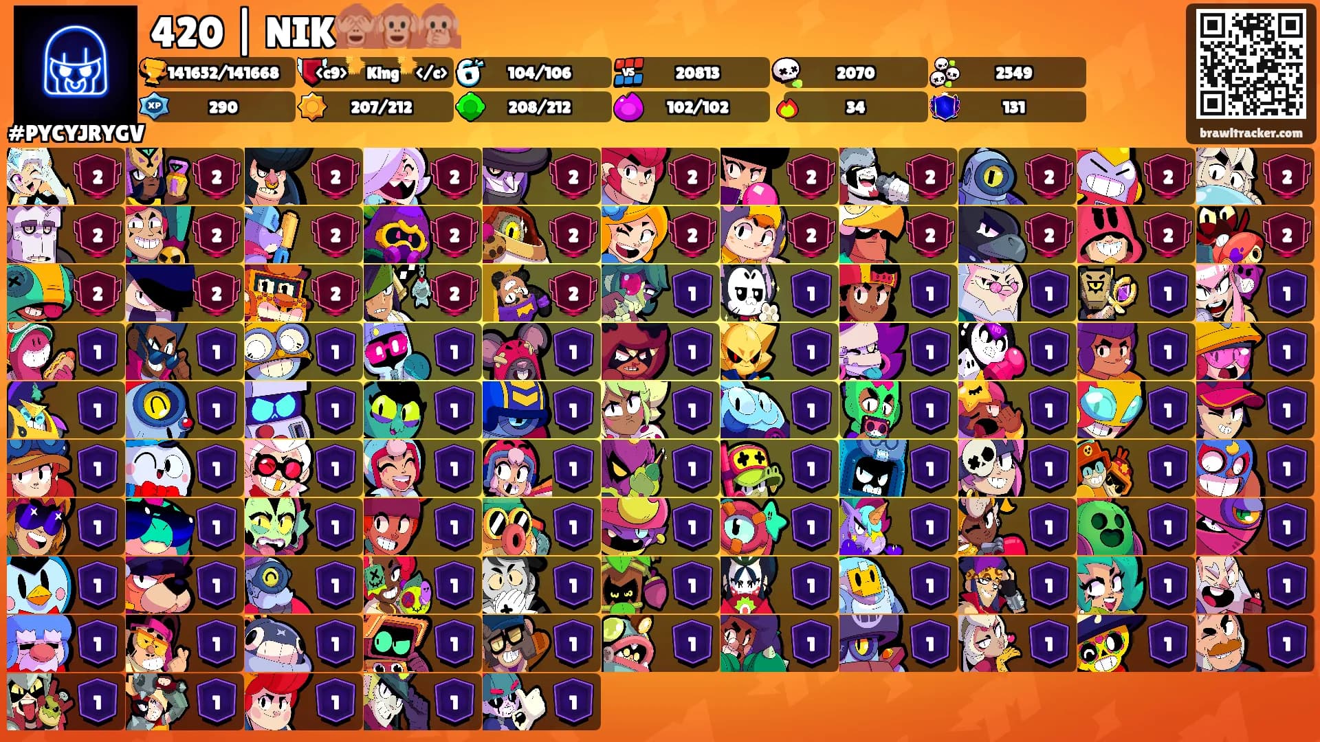 420 | NIK🙈🙉🙊's Ranks