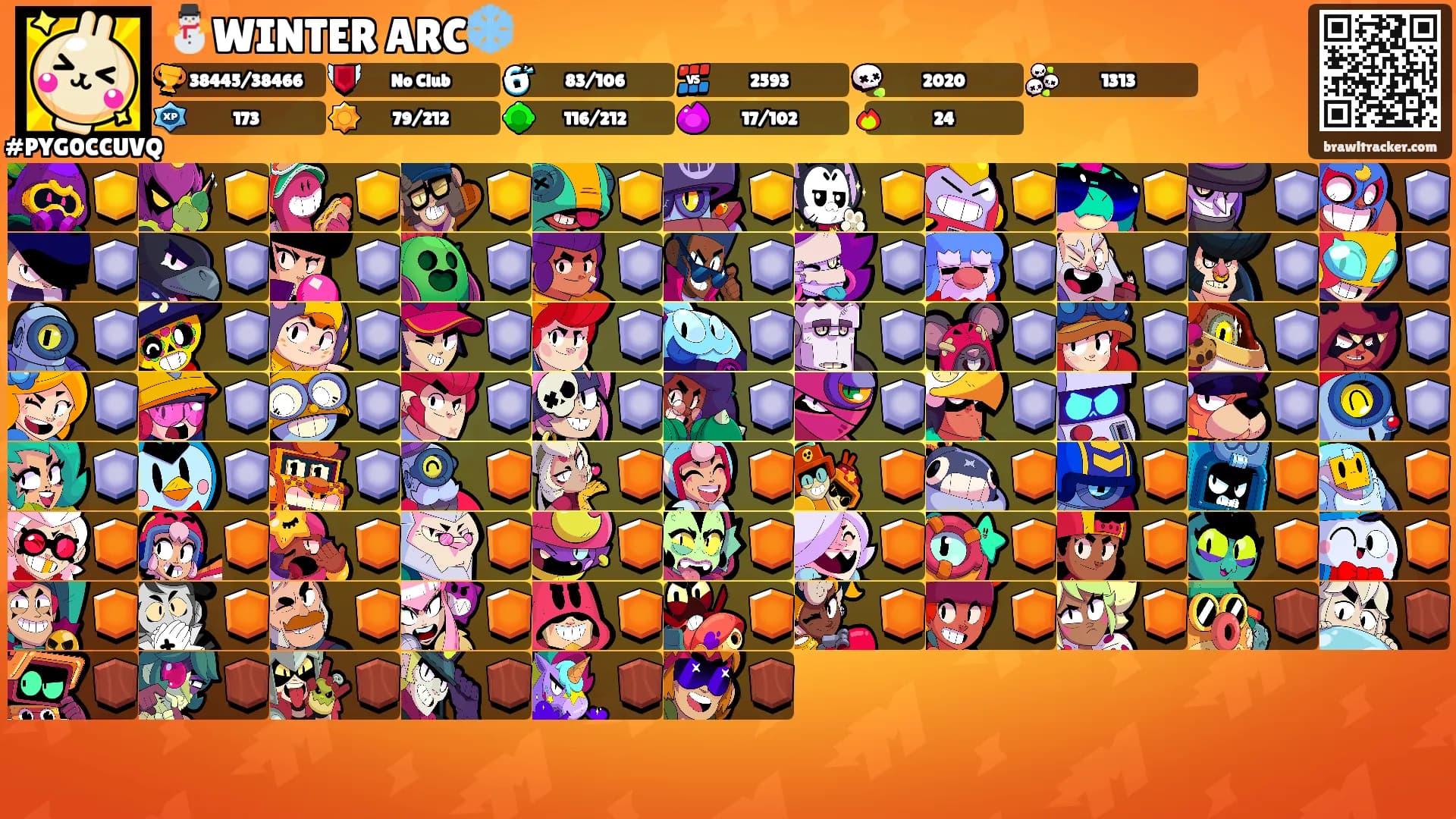 ⛄WINTER ARC❄️'s Ranks