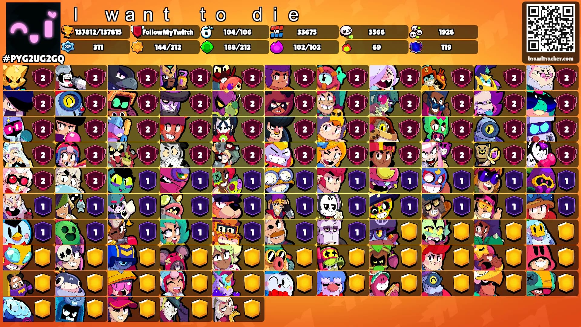 Ｉ　ｗａｎｔ　ｔｏ　ｄｉｅ's Ranks