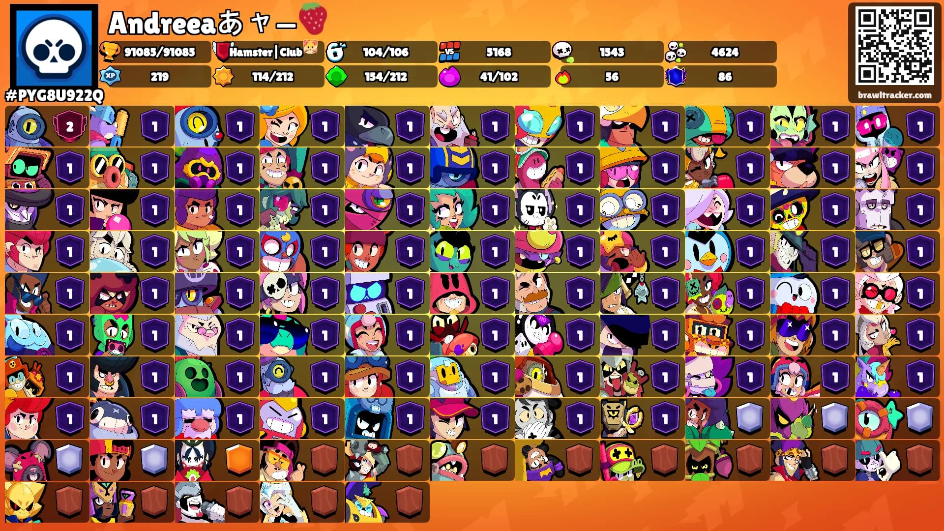 Andreeaあャ—🍓's Ranks