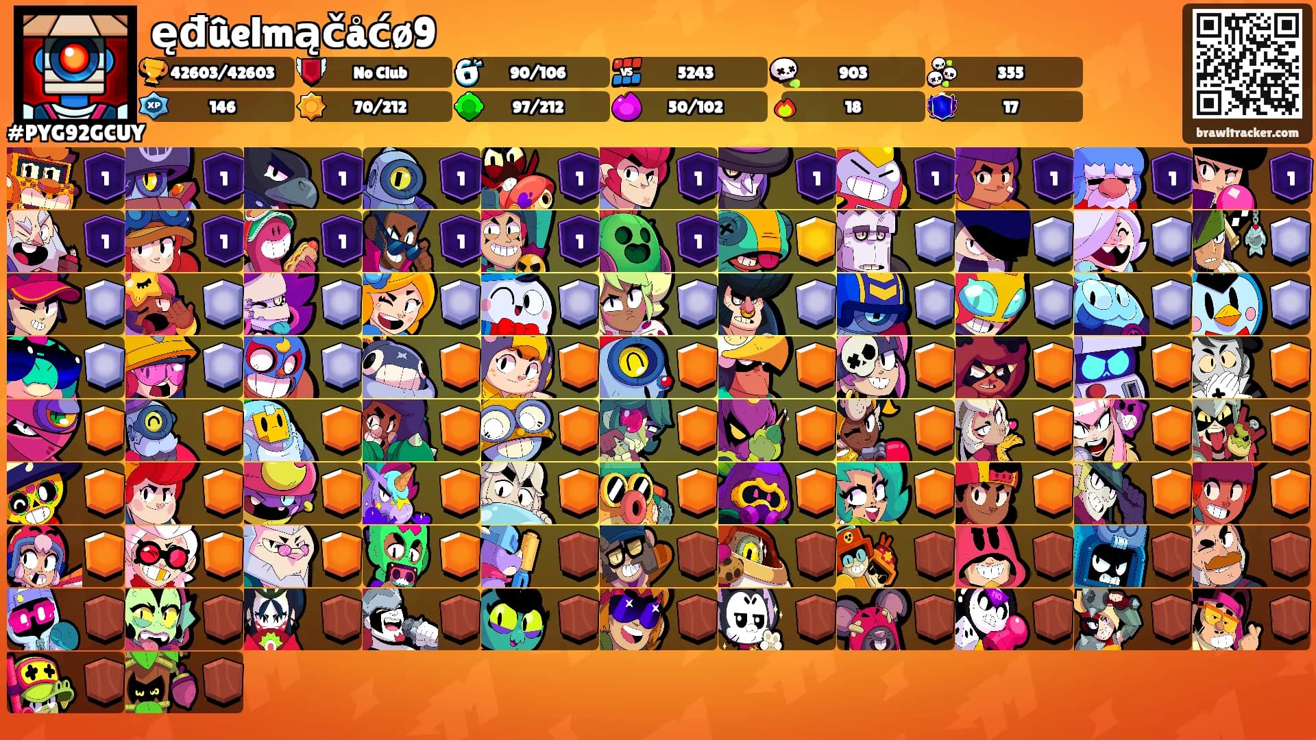 ęđûelmąčåćø9's Ranks