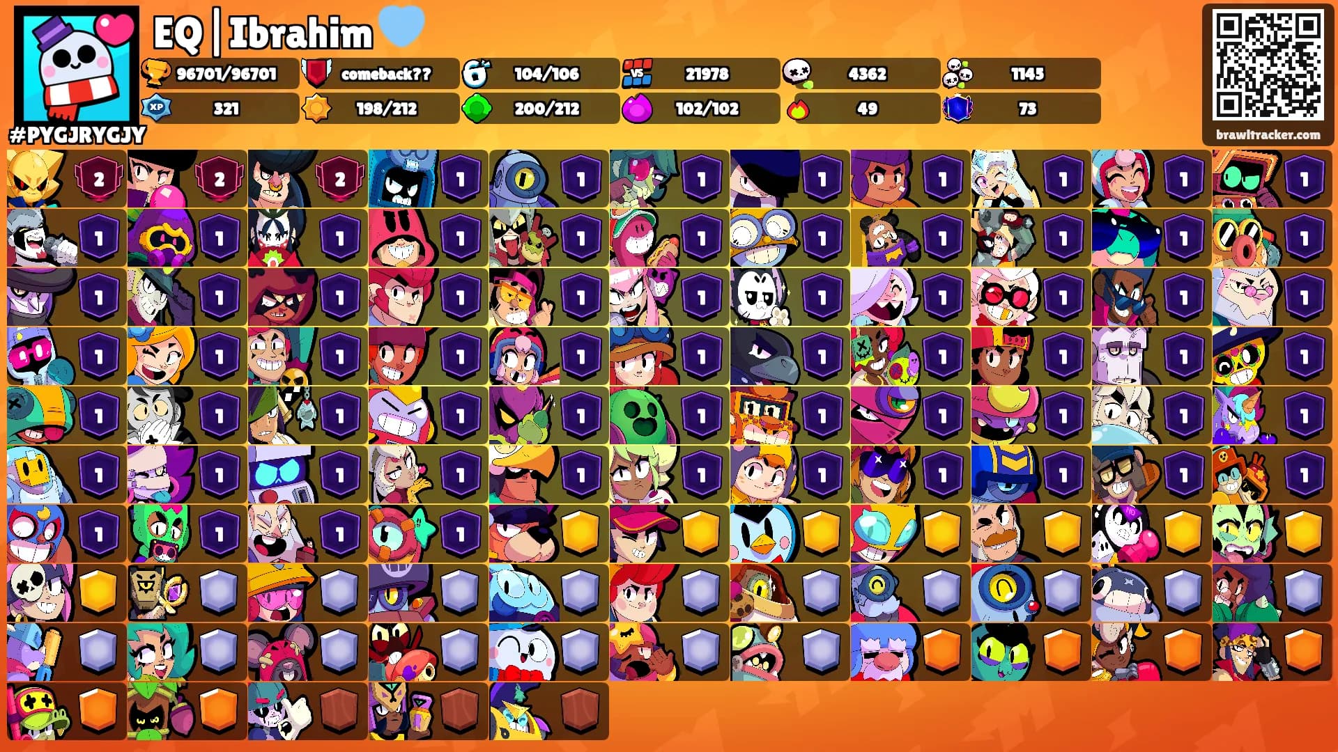 EQ|Ibrahim 🩵's Ranks