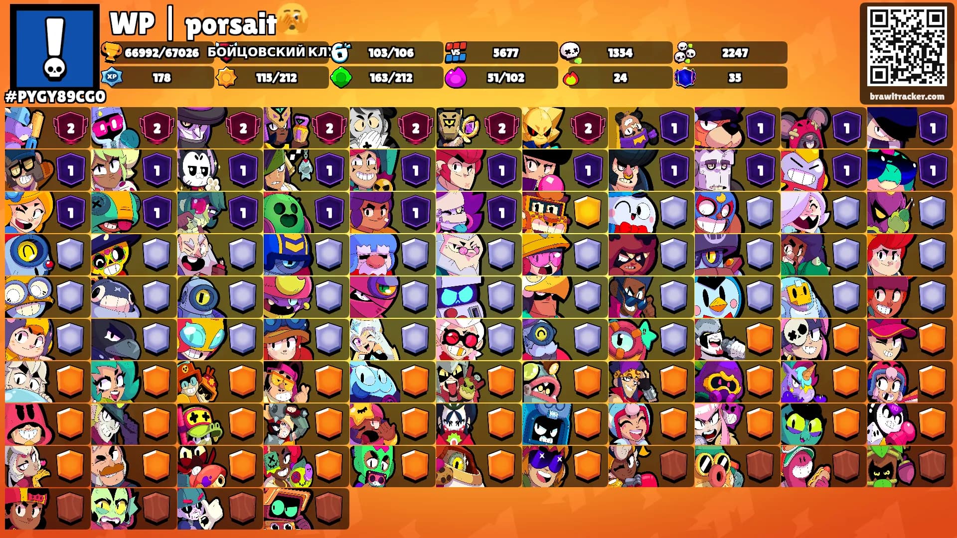 WP | porsait🫣's Ranks