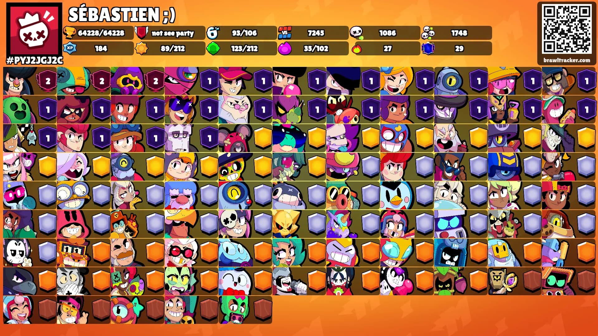 SÉBASTIEN ;)'s Ranks