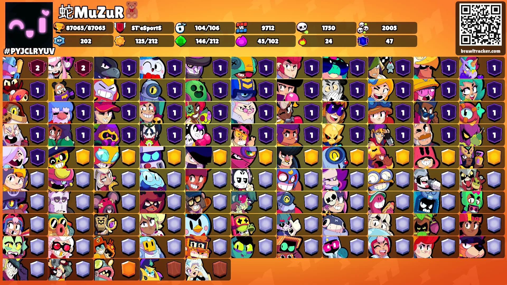 蛇MuZuR🧸's Ranks
