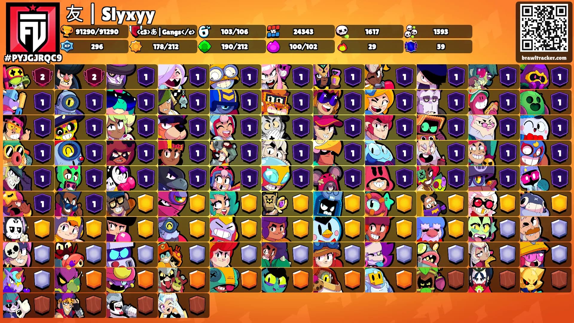 友 | Slyxyy's Ranks