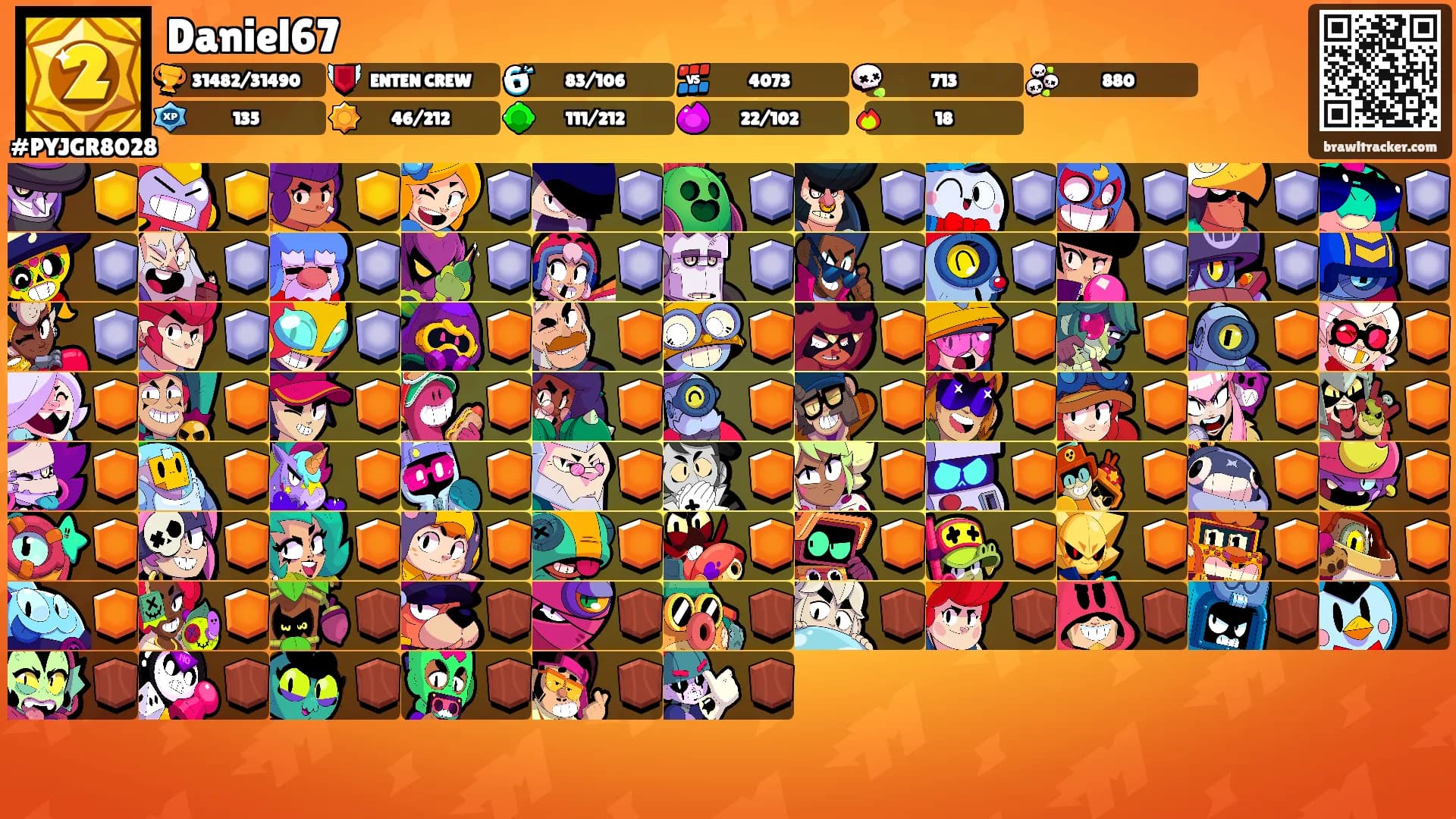Daniel67's Ranks