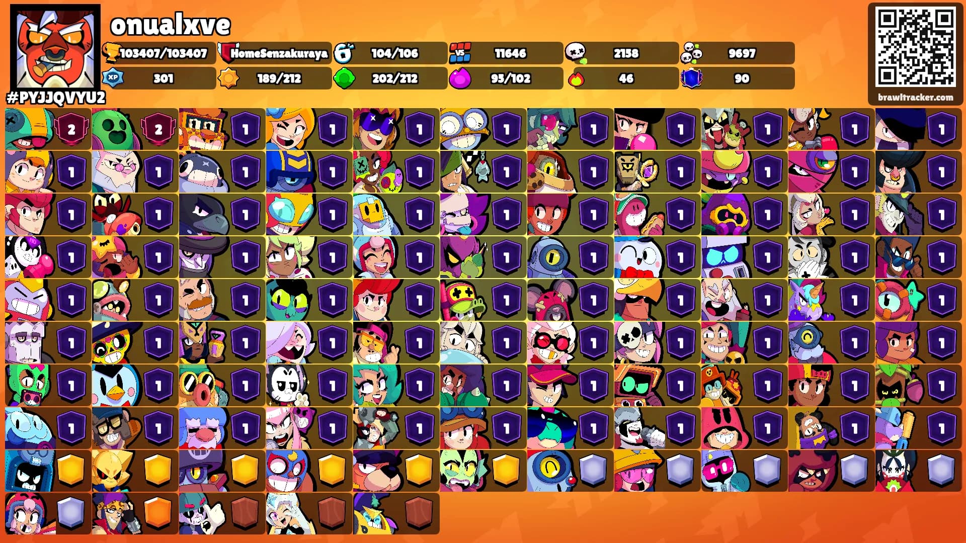 onualxve⛥'s Ranks