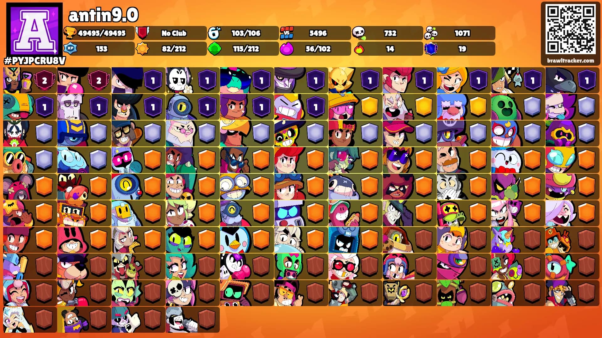 antin9.0's Ranks