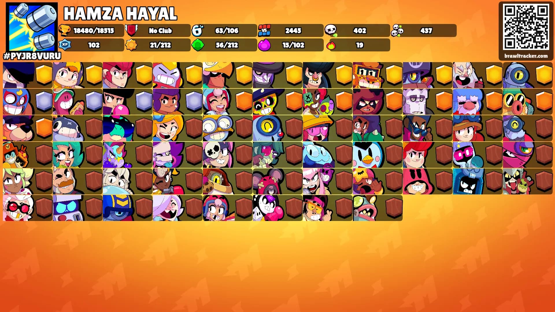 HAMZA HAYAL's Ranks