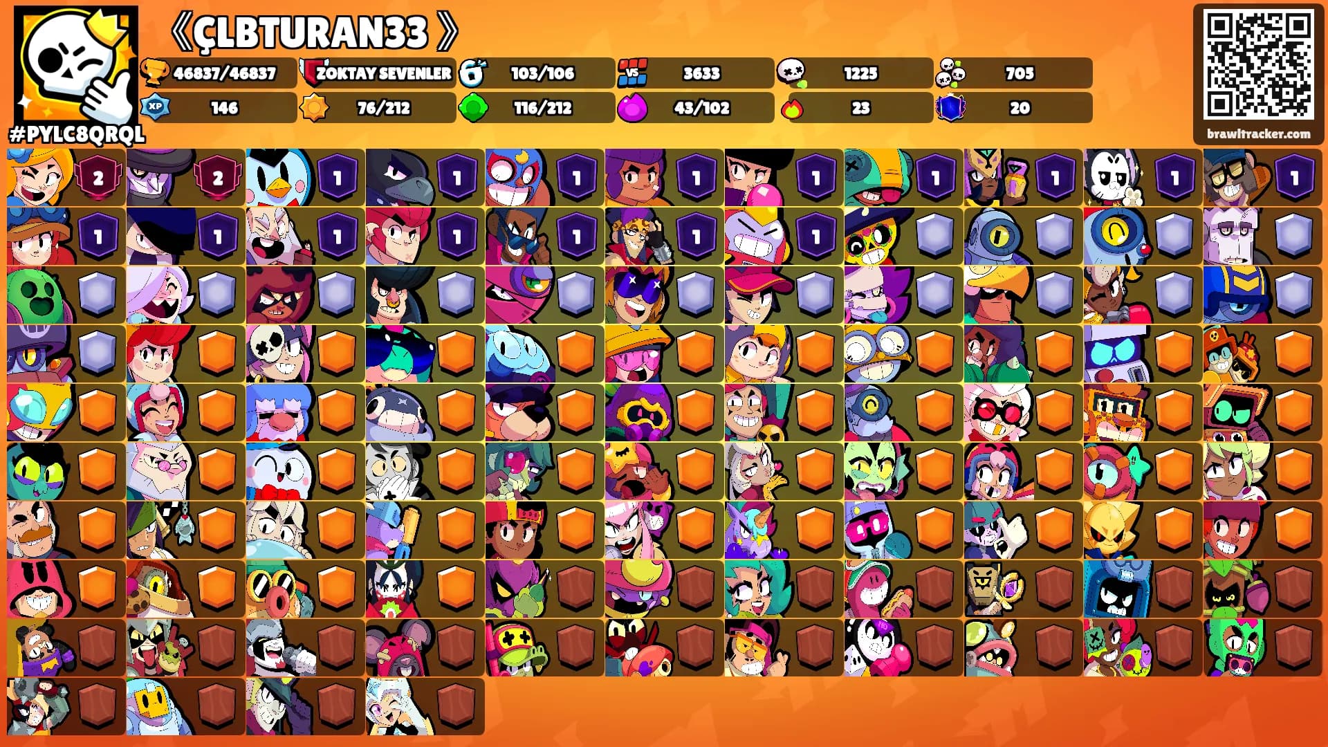 《ÇLBTURAN33 》's Ranks