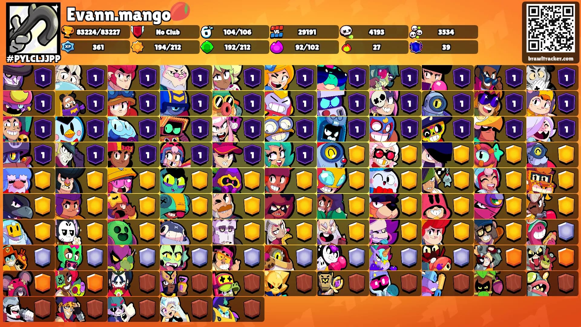 Evann.mango🥭's Ranks