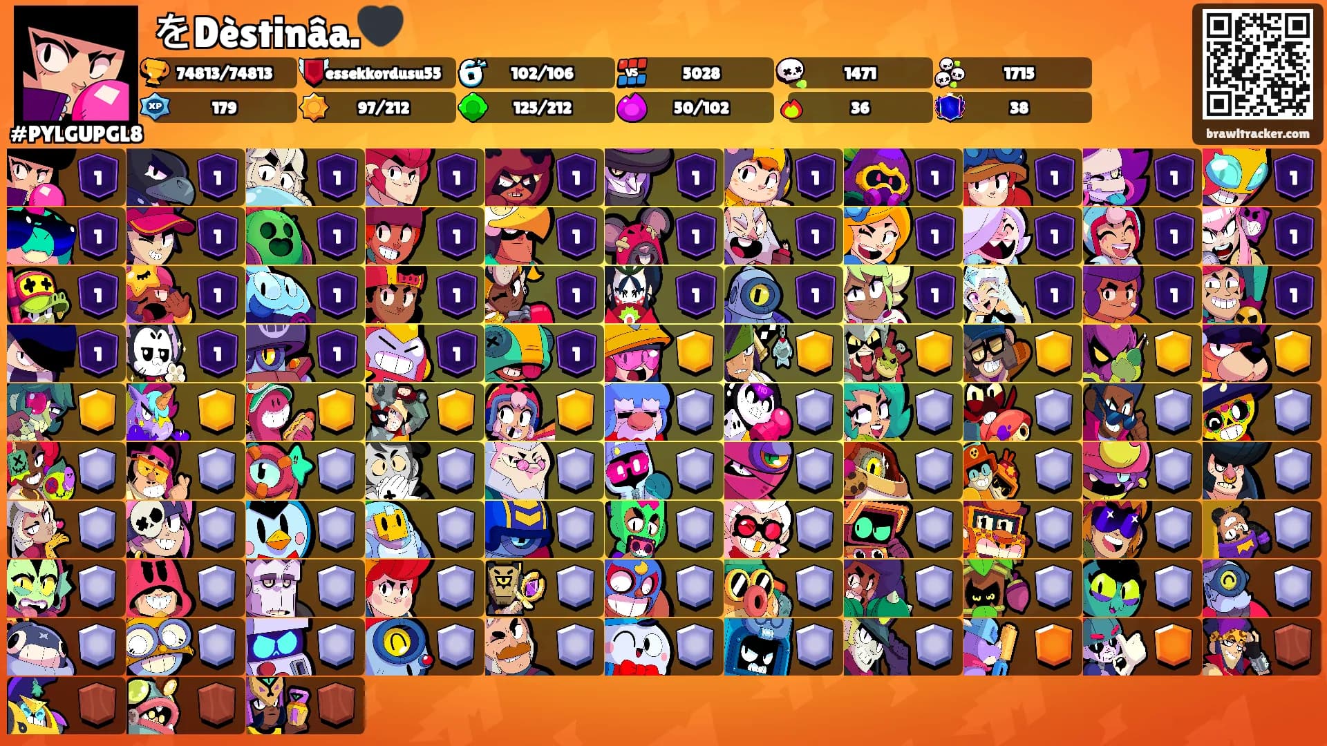 をDèstinâa.🖤's Ranks