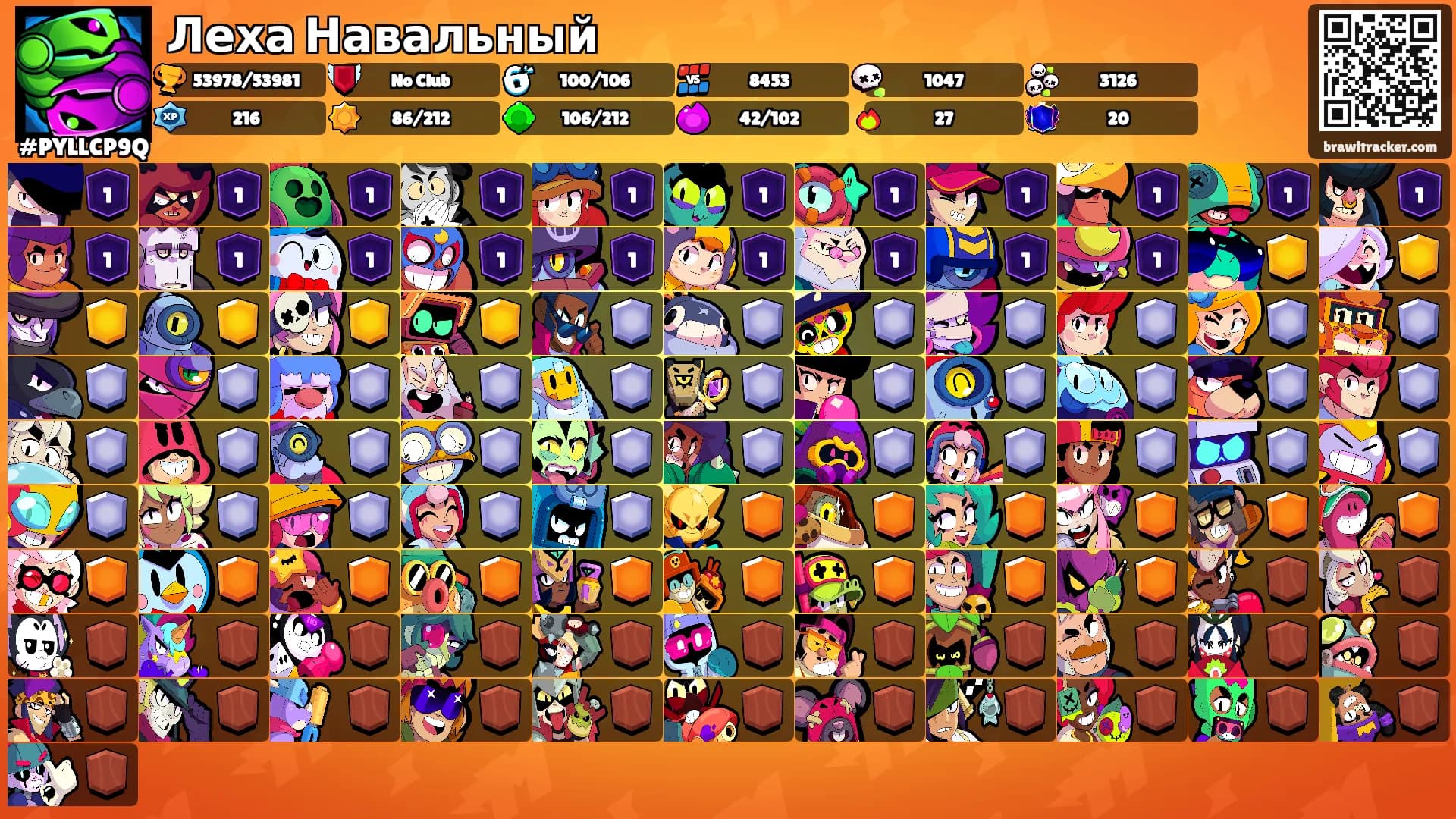Леха Навальный's Ranks