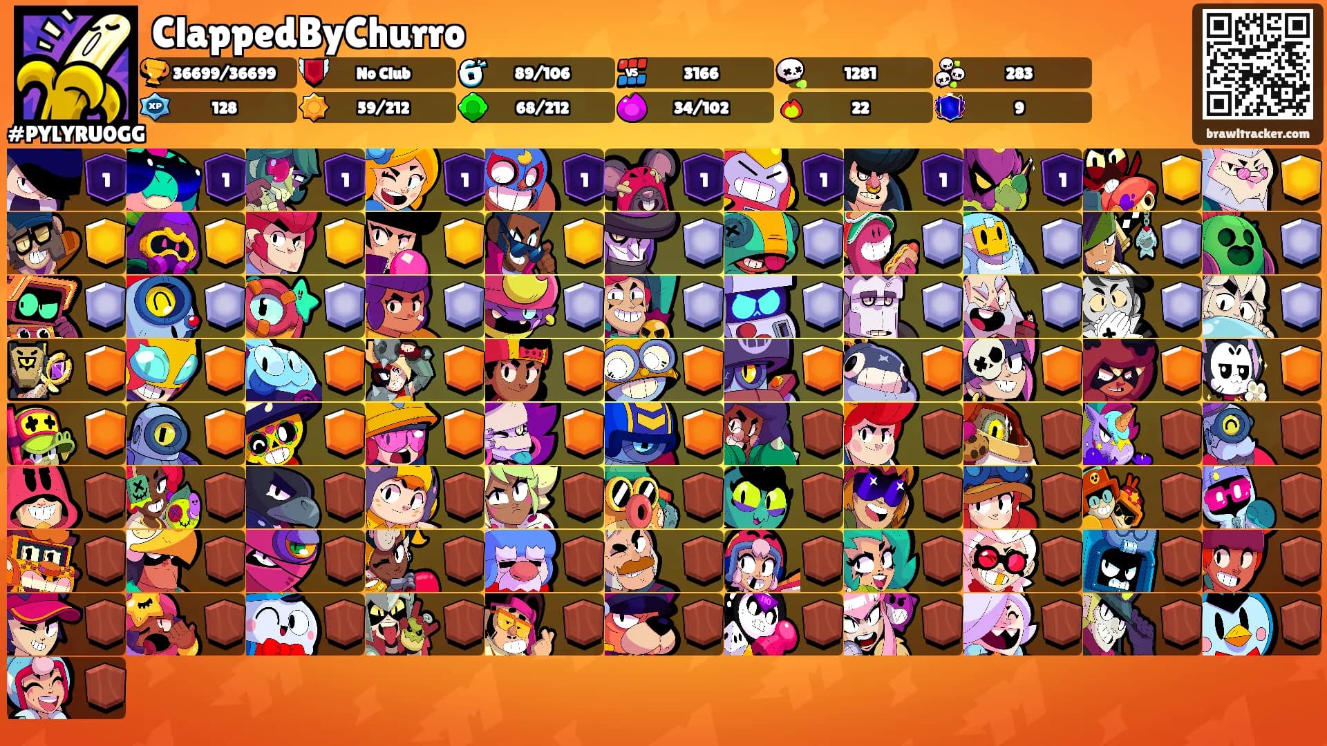 ClappedByChurro's Ranks