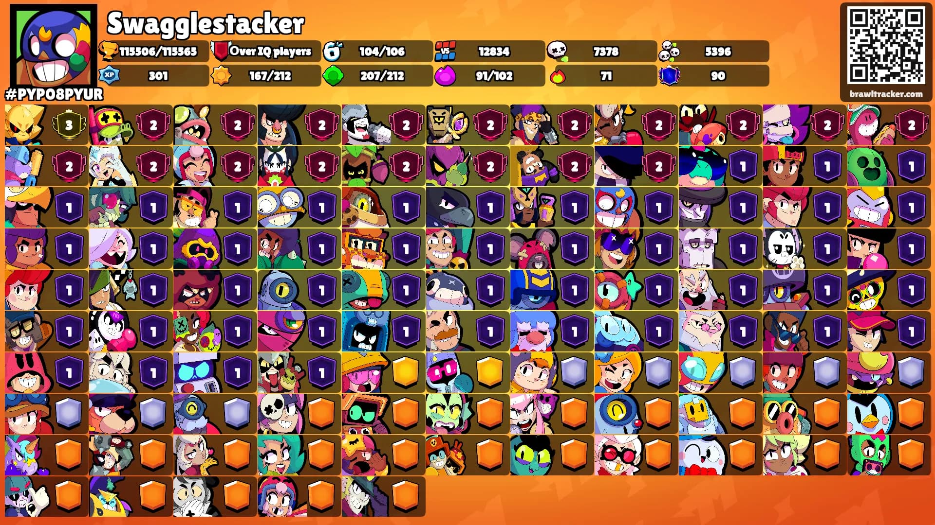 Swagglestacker's Ranks