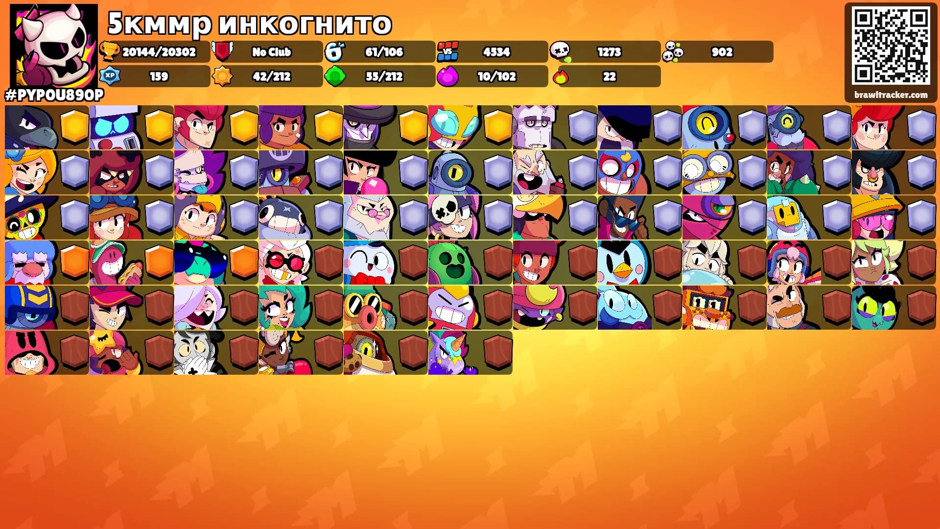 5кммр инкогнито's Ranks