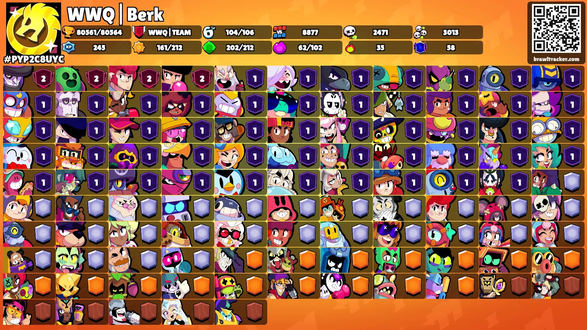 WWQ|Berk's Ranks