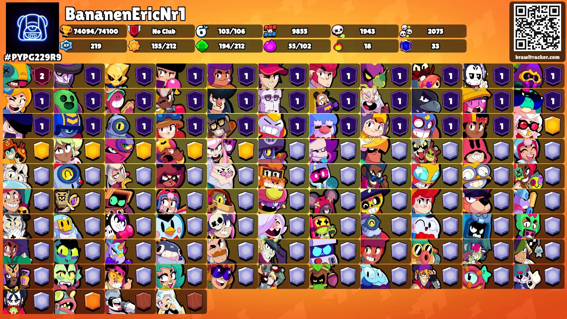 BananenEricNr1's Ranks