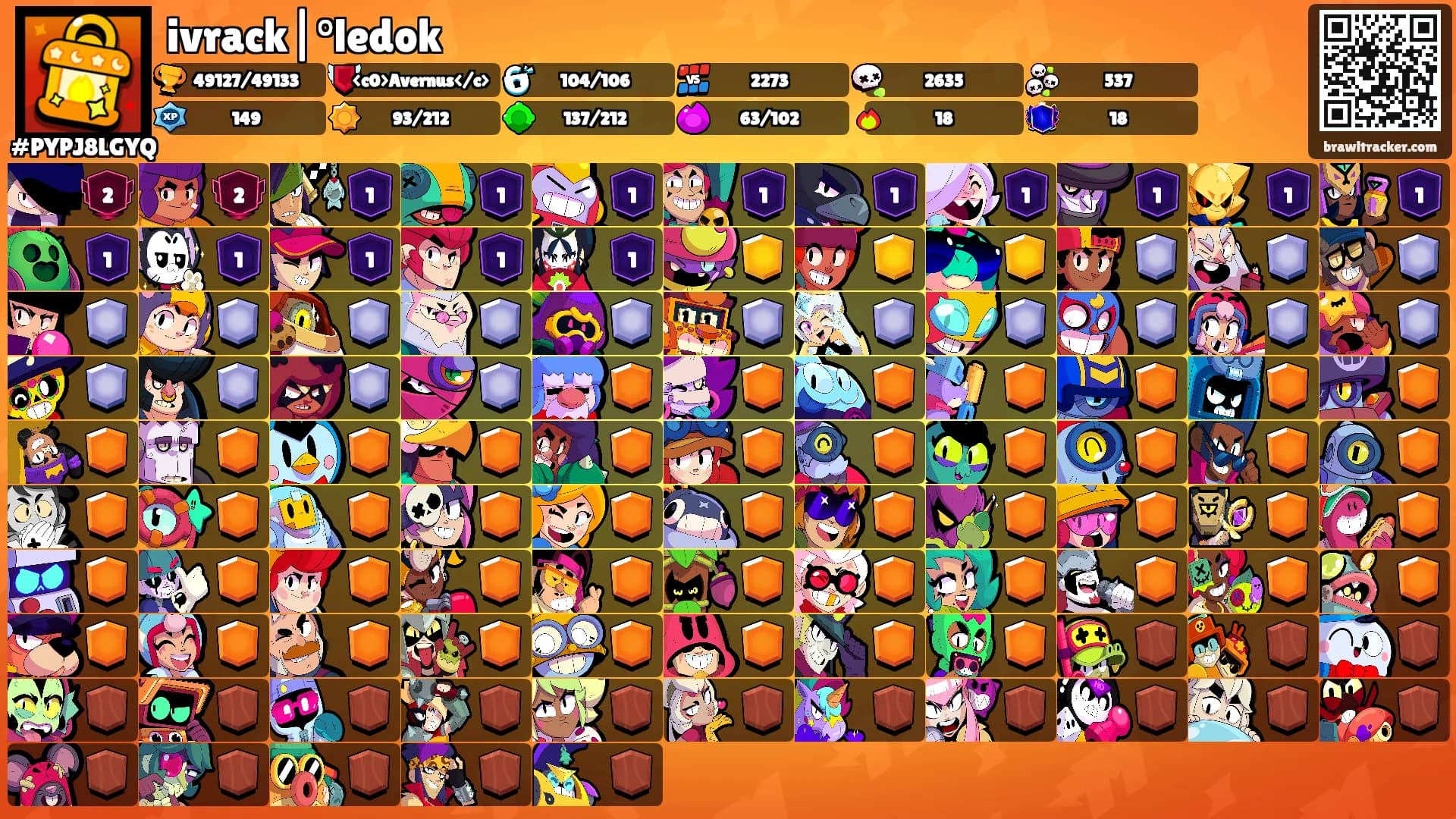 ivrack|°ledok's Ranks