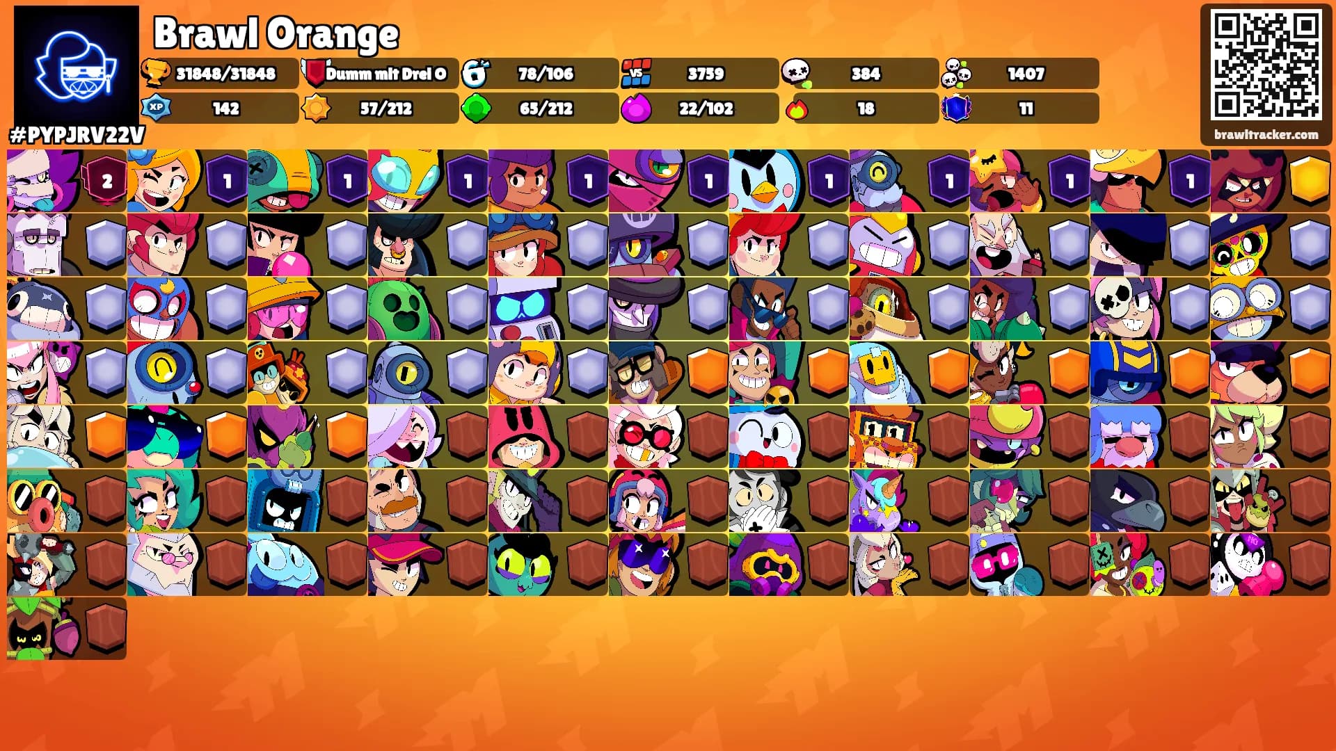 Brawl Orange's Ranks